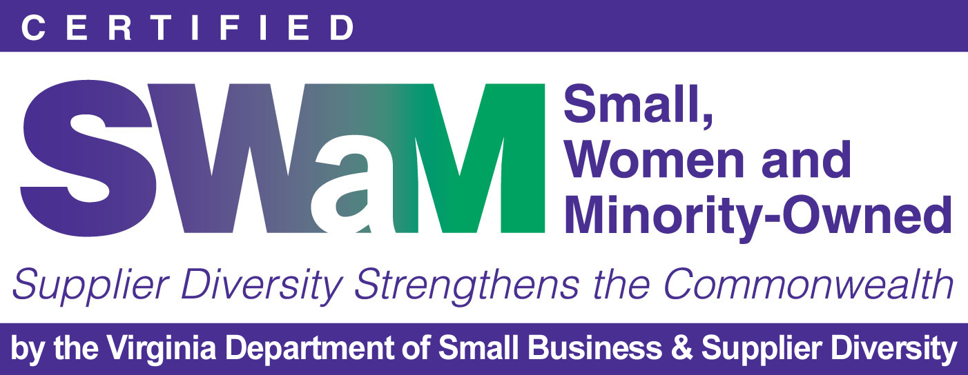 Virginia SWaM (Small, Women-owned, and Minority-owned Business) Certified
